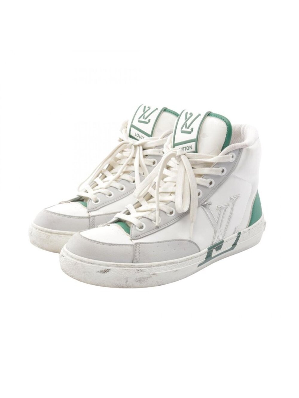 Louis Vuitton Sneakers Charlie Line Leather High Top